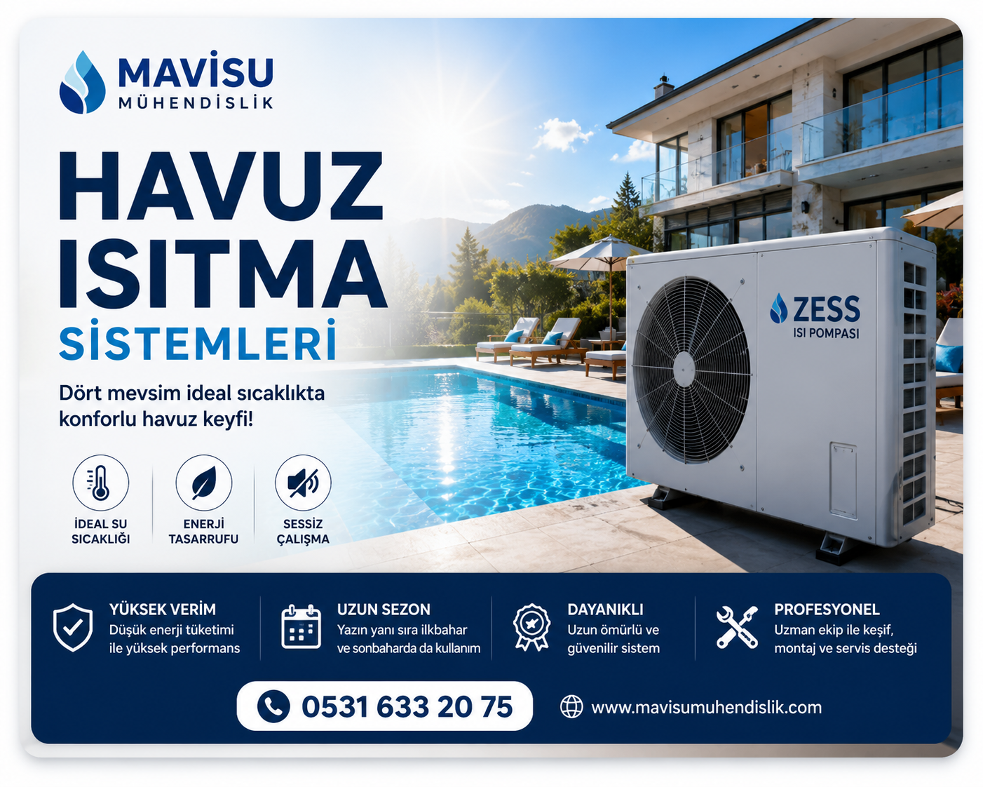 Havuz Isıtma Sistemleri
